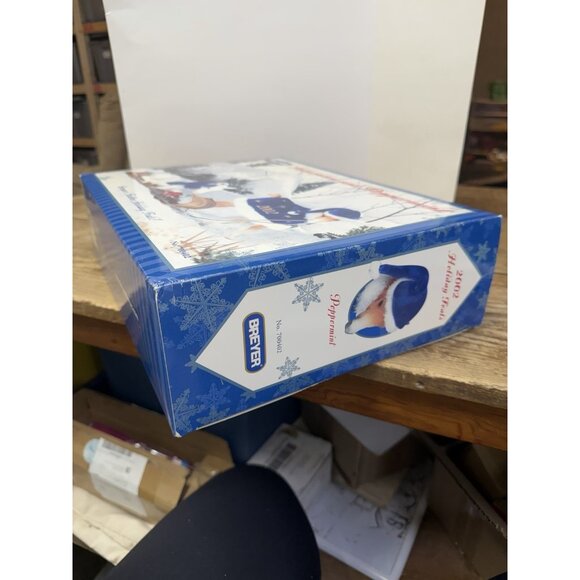 NIB 2002 Breyer Sugarplum & Peppermint Holiday Foals The Snow Day Set #700402 - Picture 6 of 13